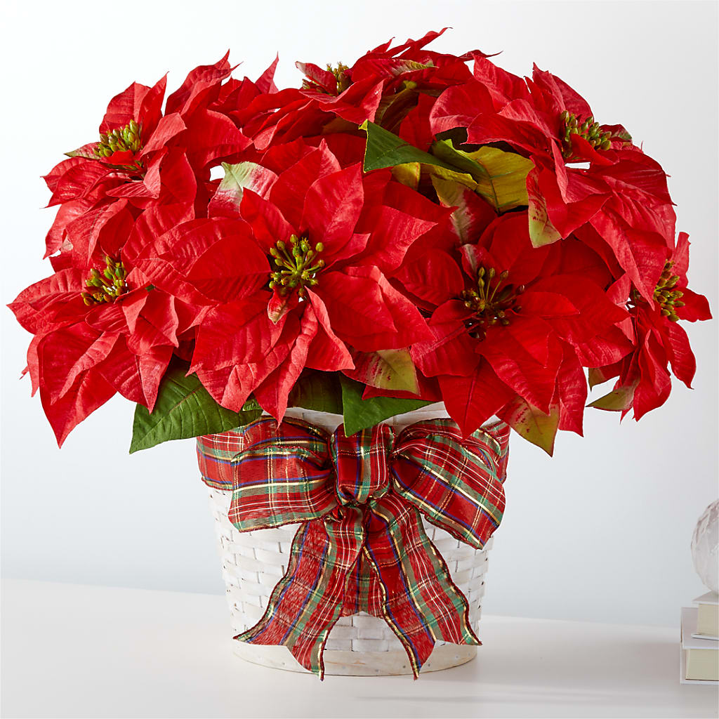 Happiest Holidays Poinsettia – Lovely Flowers And Gifts, Islip Terrace NY