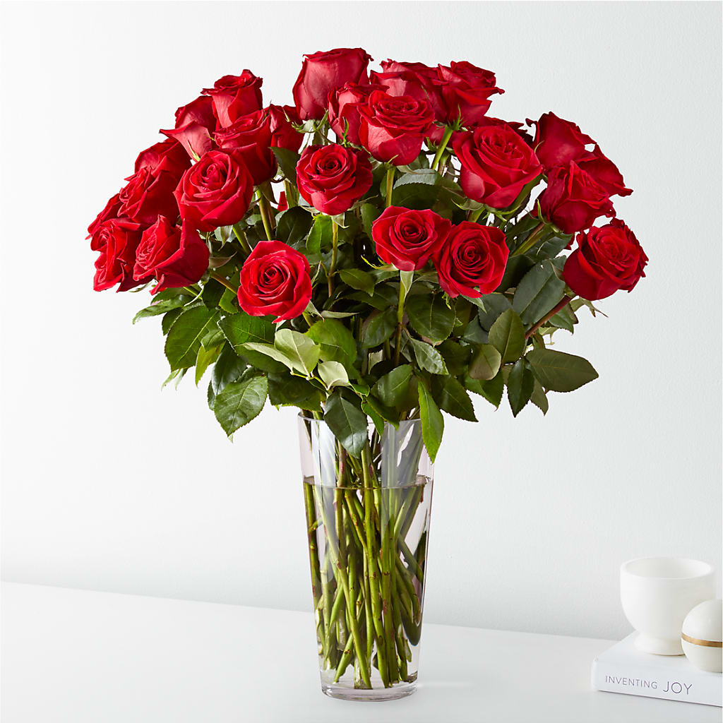 Long Stem Red Rose Bouquet – Lovely Flowers And Gifts, Islip Terrace NY
