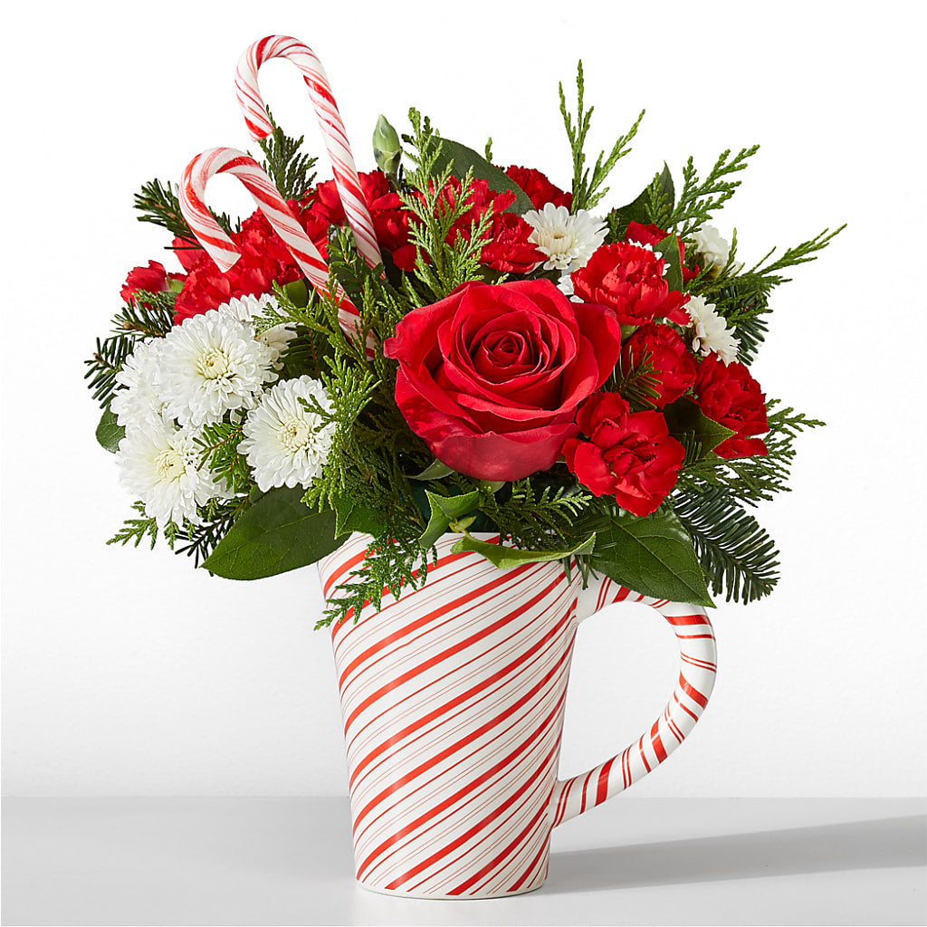 Peppermint Swirl Mug – Lovely Flowers And Gifts, Islip Terrace NY