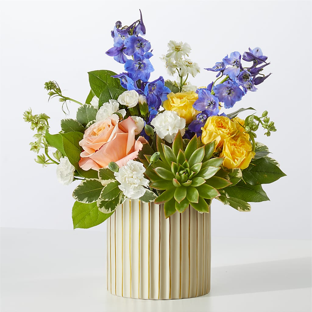 Cobalt Reverie Bouquet – Lovely Flowers And Gifts, Islip Terrace NY