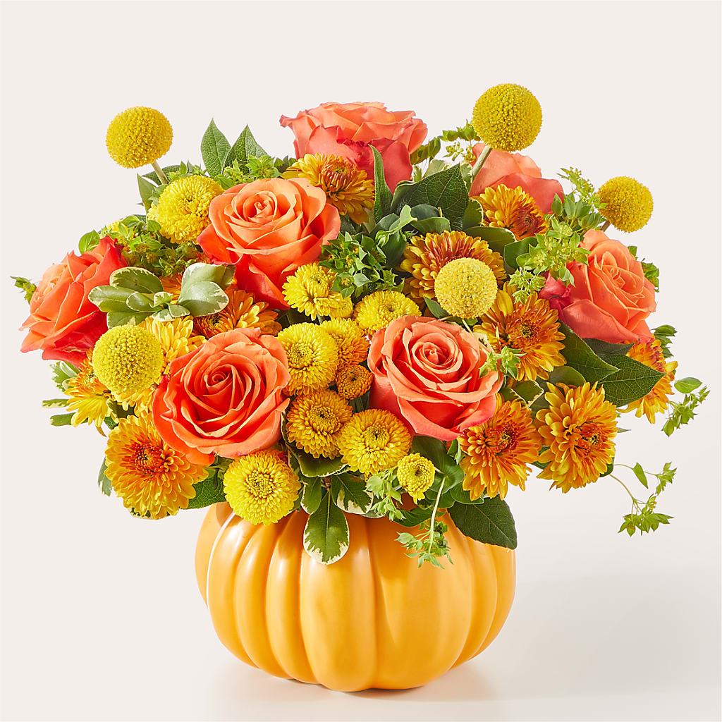 Gourdgeous Pumpkin – Lovely Flowers And Gifts, Islip Terrace NY