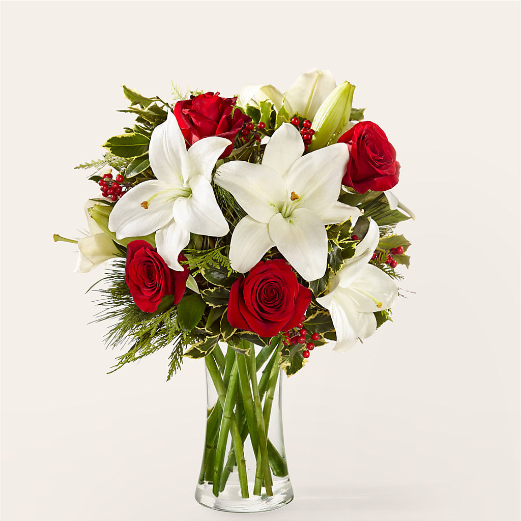 Sparkling Snowflakes Bouquet – Lovely Flowers And Gifts, Islip Terrace NY