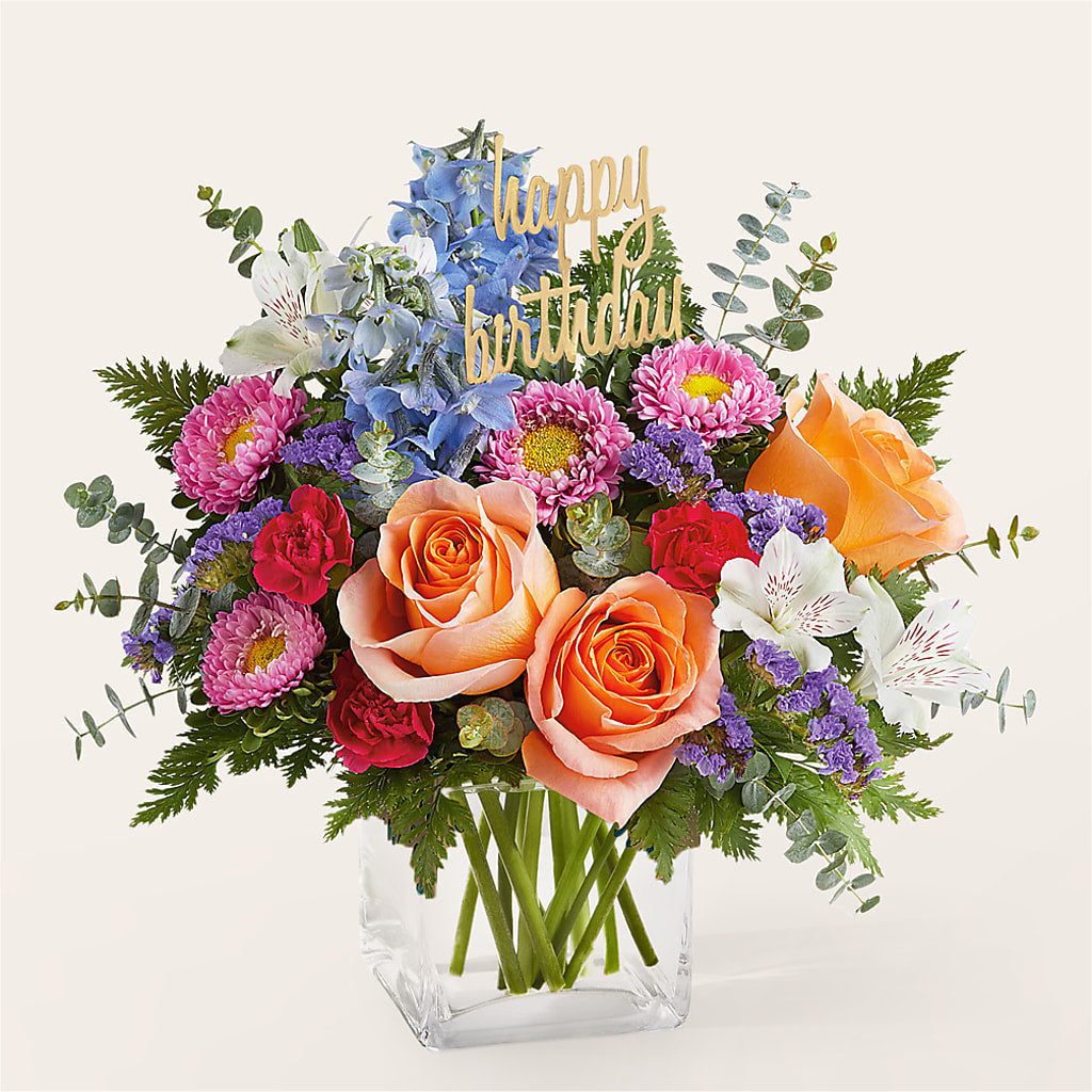 Birthday Bash Bouquet – Lovely Flowers And Gifts, Islip Terrace NY