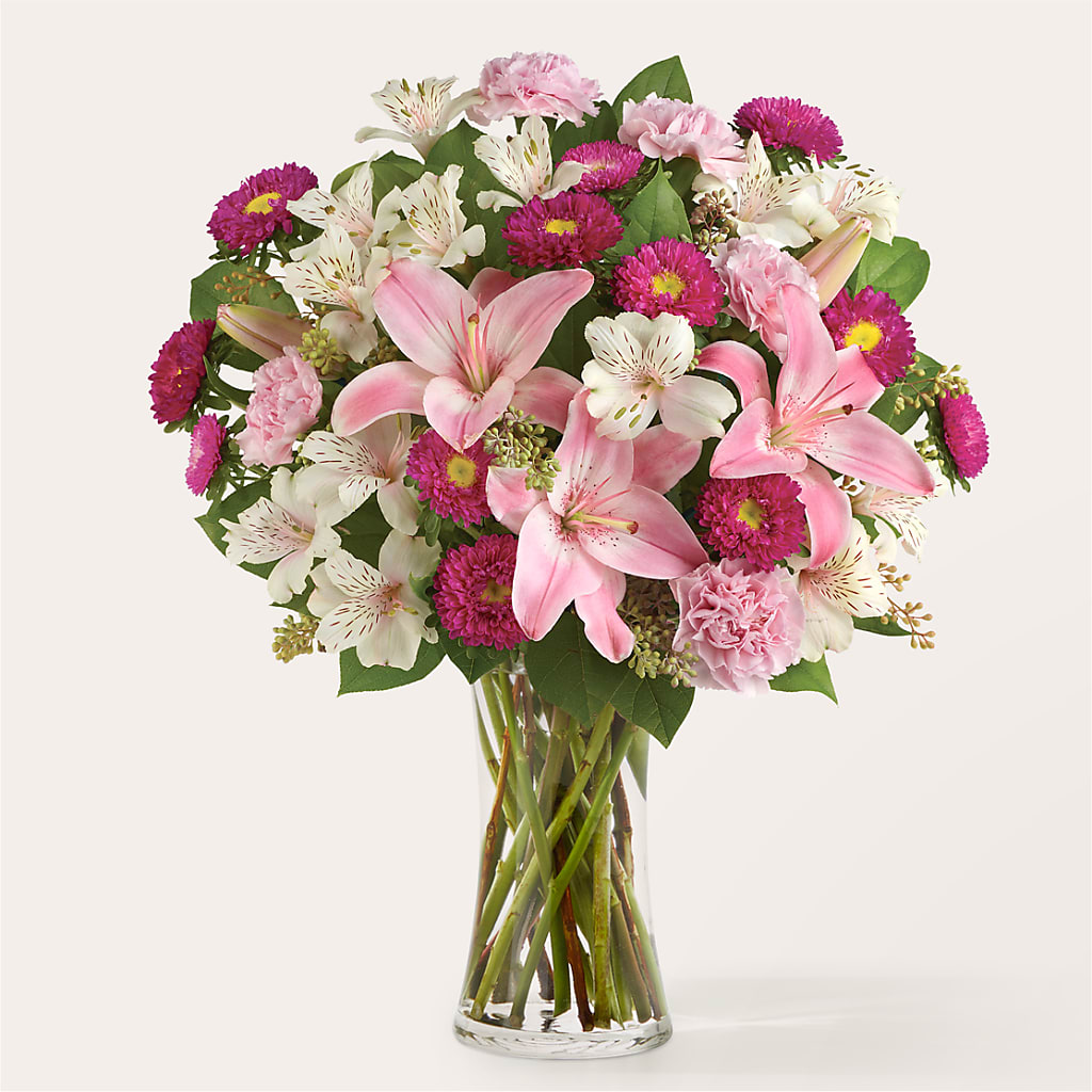 Feeling Fuchsia Bouquet – Lovely Flowers And Gifts, Islip Terrace NY