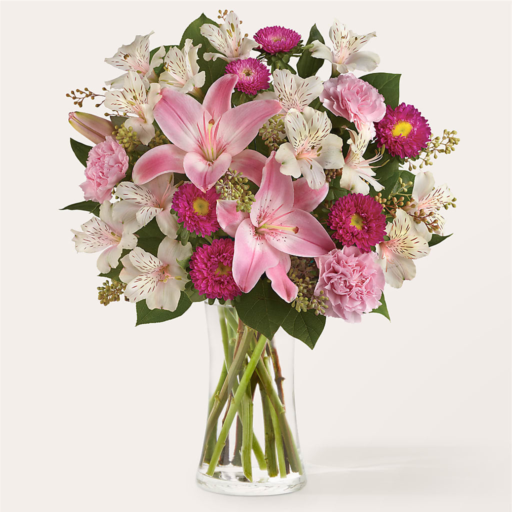 Feeling Fuchsia Bouquet – Lovely Flowers And Gifts, Islip Terrace NY