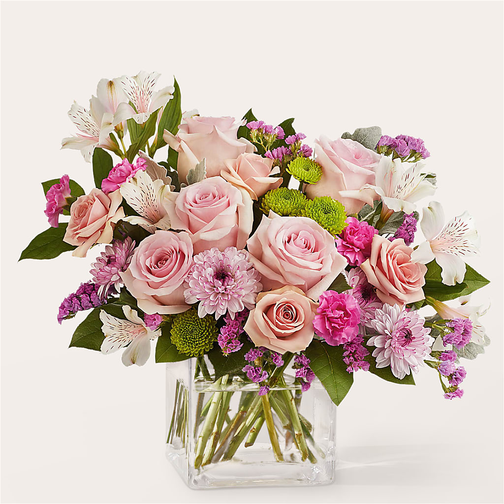 Pink Suede Bouquet – Lovely Flowers And Gifts, Islip Terrace NY