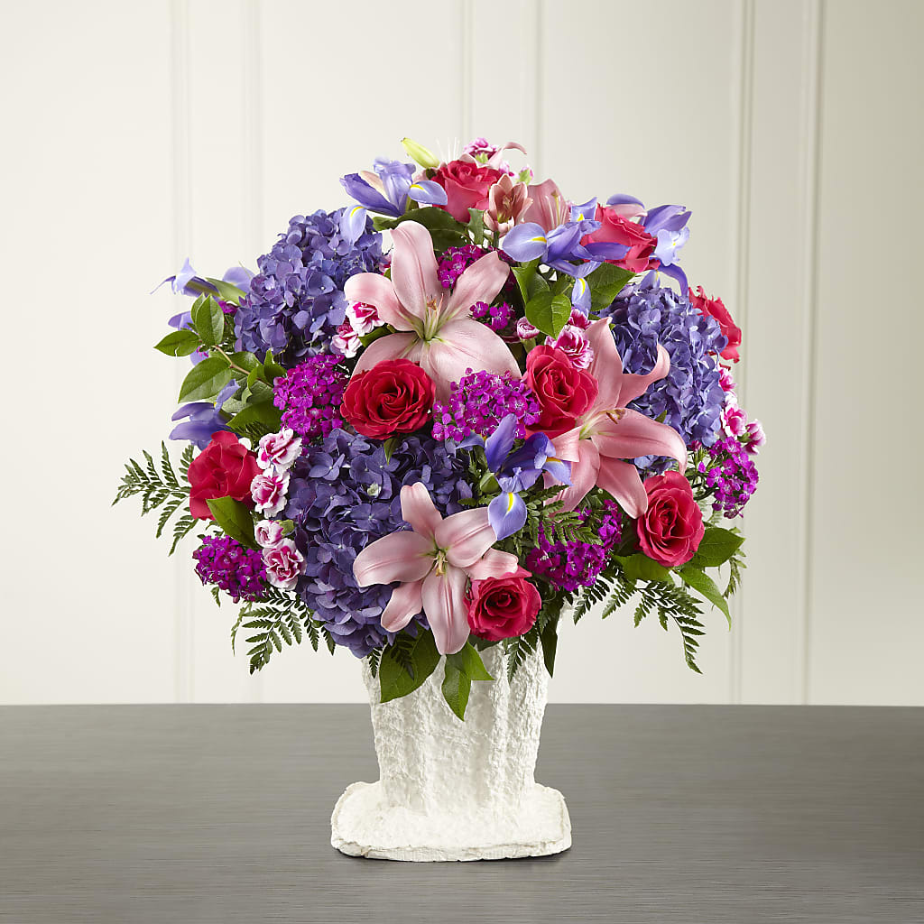 We Fondly Remember Arrangement – Lovely Flowers And Gifts, Islip Terrace NY