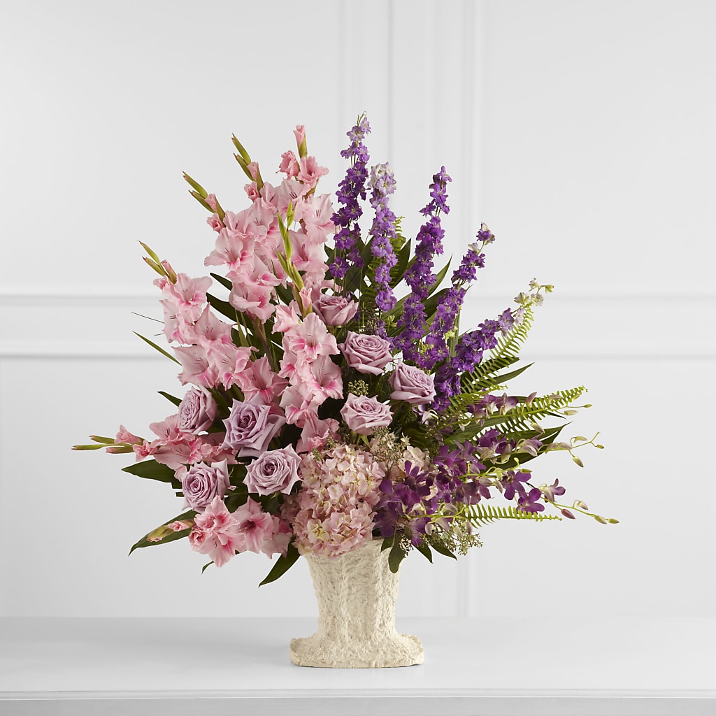 Flowing Garden Arrangement – Lovely Flowers And Gifts, Islip Terrace NY