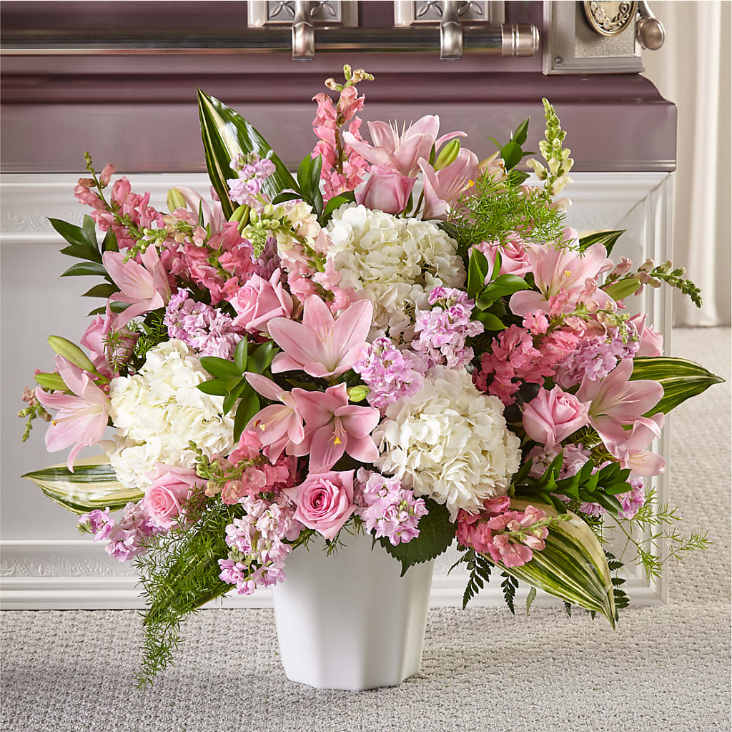 Simply Serene Floor Basket – Lovely Flowers And Gifts, Islip Terrace NY