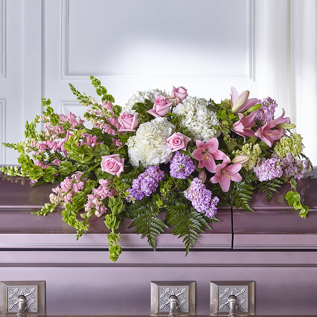 Life's Gratitude Casket Spray – Lovely Flowers And Gifts, Islip Terrace NY