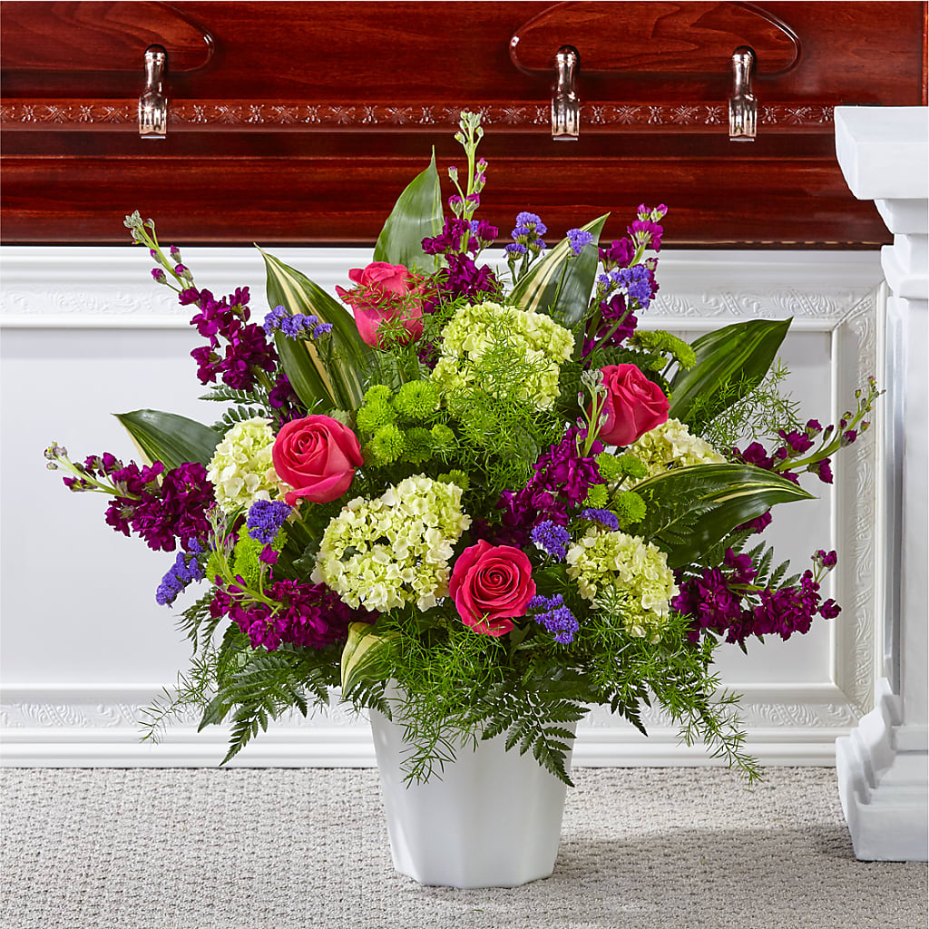Beautiful Horizons Floor Basket – Lovely Flowers And Gifts, Islip Terrace NY