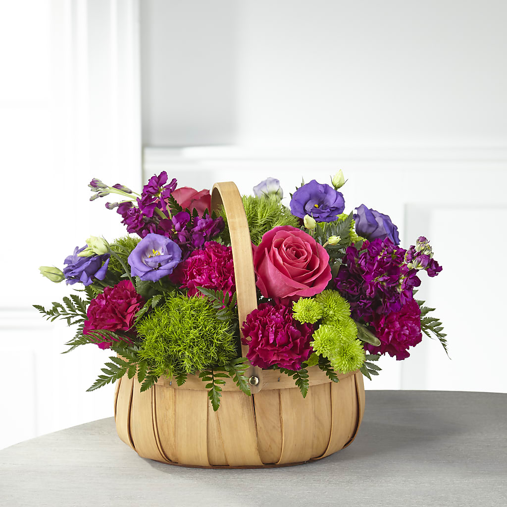 Serene Sanctuary Basket – Lovely Flowers And Gifts, Islip Terrace NY