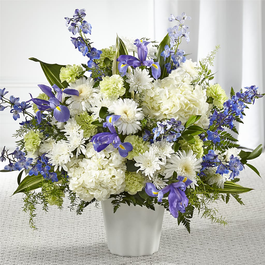 Soft Serenity Floor Basket – Lovely Flowers And Gifts, Islip Terrace NY