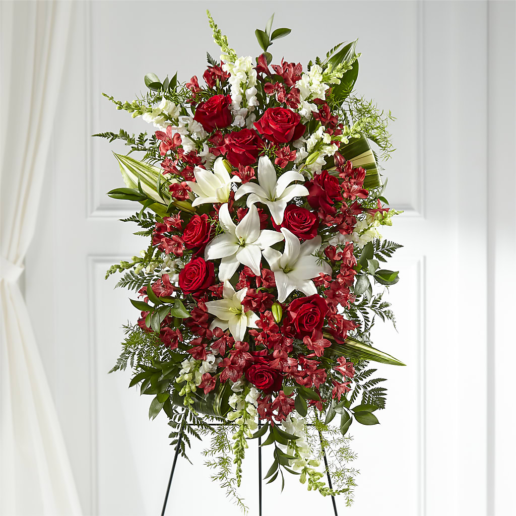 Everlasting Memory Standing Spray – Lovely Flowers And Gifts, Islip Terrace NY