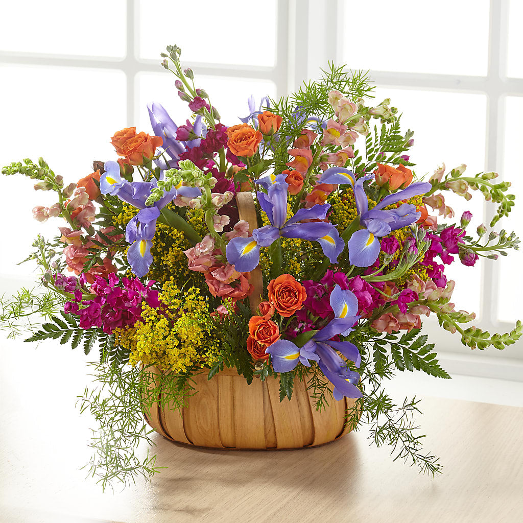 Garden of Life Basket – Lovely Flowers And Gifts, Islip Terrace NY