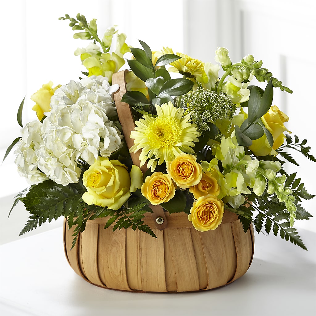 Rustic Remembrance Basket – Lovely Flowers And Gifts, Islip Terrace NY