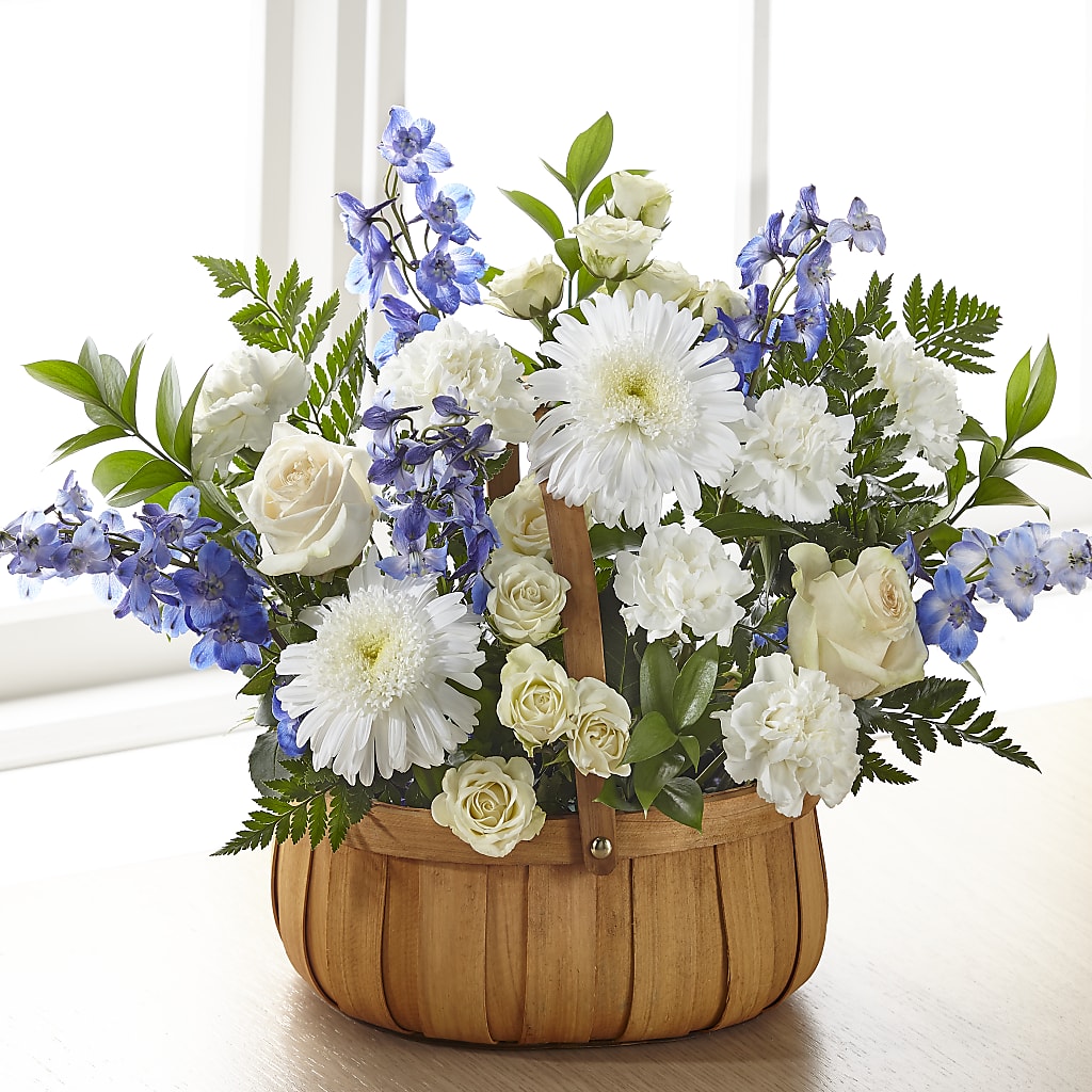 Harmony & Grace Basket – Lovely Flowers And Gifts, Islip Terrace NY