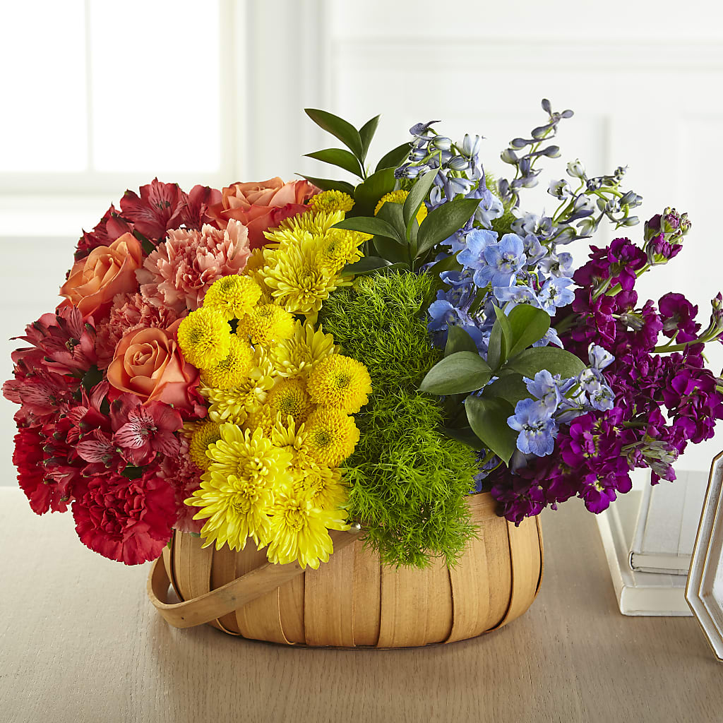 Prideful Basket – Lovely Flowers And Gifts, Islip Terrace NY