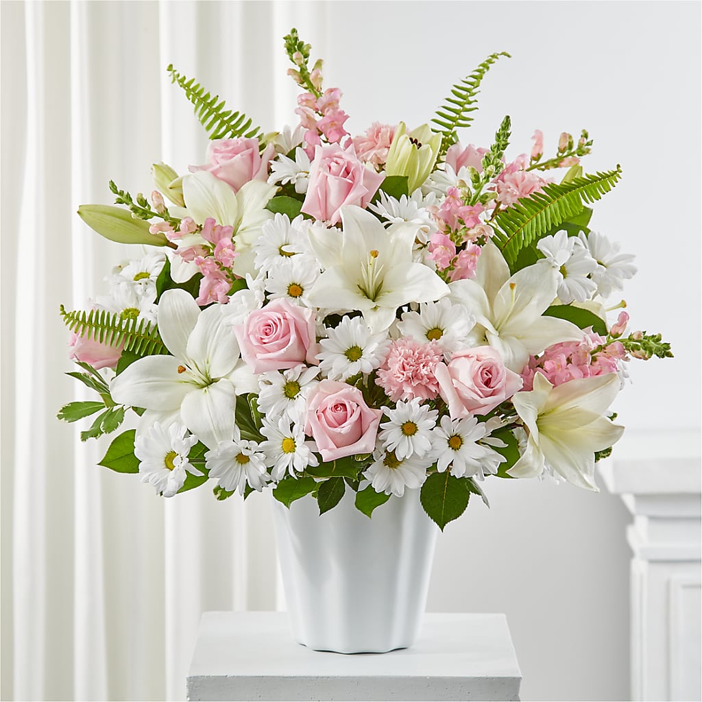 Soft Touch Tabletop Basket – Lovely Flowers And Gifts, Islip Terrace NY