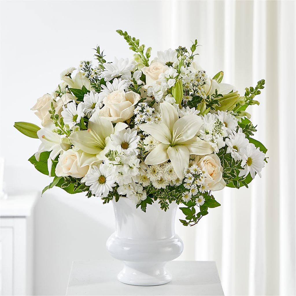 Uplifting Urn Arrangement – Lovely Flowers And Gifts, Islip Terrace NY