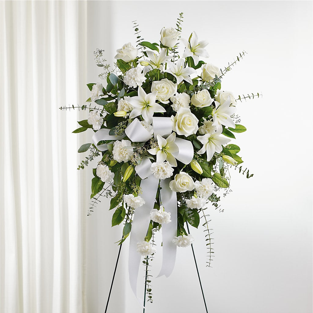 With Care Standing Spray – Lovely Flowers And Gifts, Islip Terrace NY