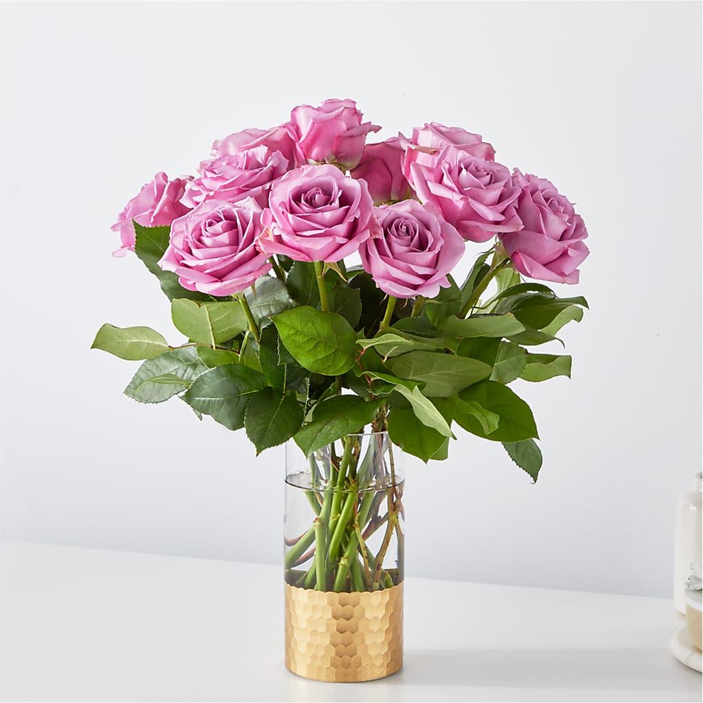 Secret Admirer Lavender Rose Bouquet – Lovely Flowers And Gifts, Islip Terrace NY
