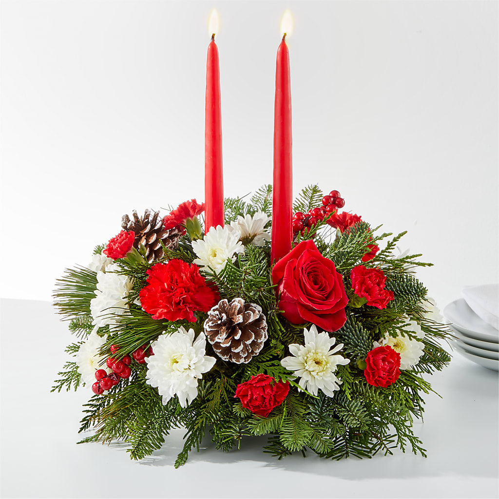Holiday Soiree Centerpiece – Lovely Flowers And Gifts, Islip Terrace NY