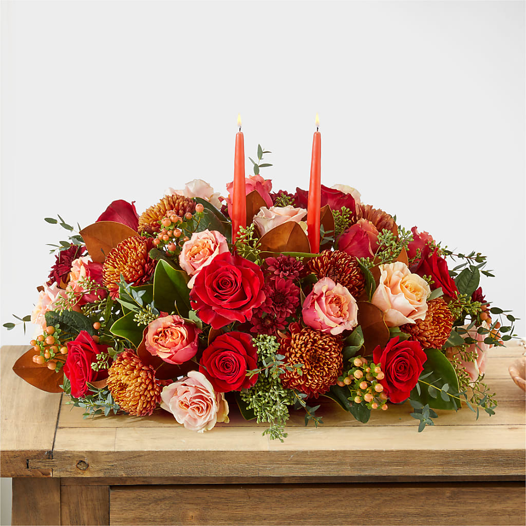 Gather Near Centerpiece – Lovely Flowers And Gifts, Islip Terrace NY