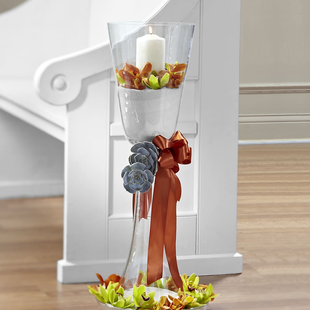 Matrimony Pew Decor – Lovely Flowers And Gifts, Islip Terrace NY