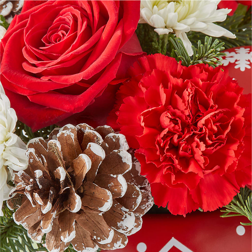 Christmas Village Ornament –  Lovely Flowers And Gifts, Islip Terrace NY