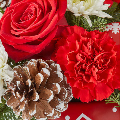 Christmas Village Ornament –  Lovely Flowers And Gifts, Islip Terrace NY