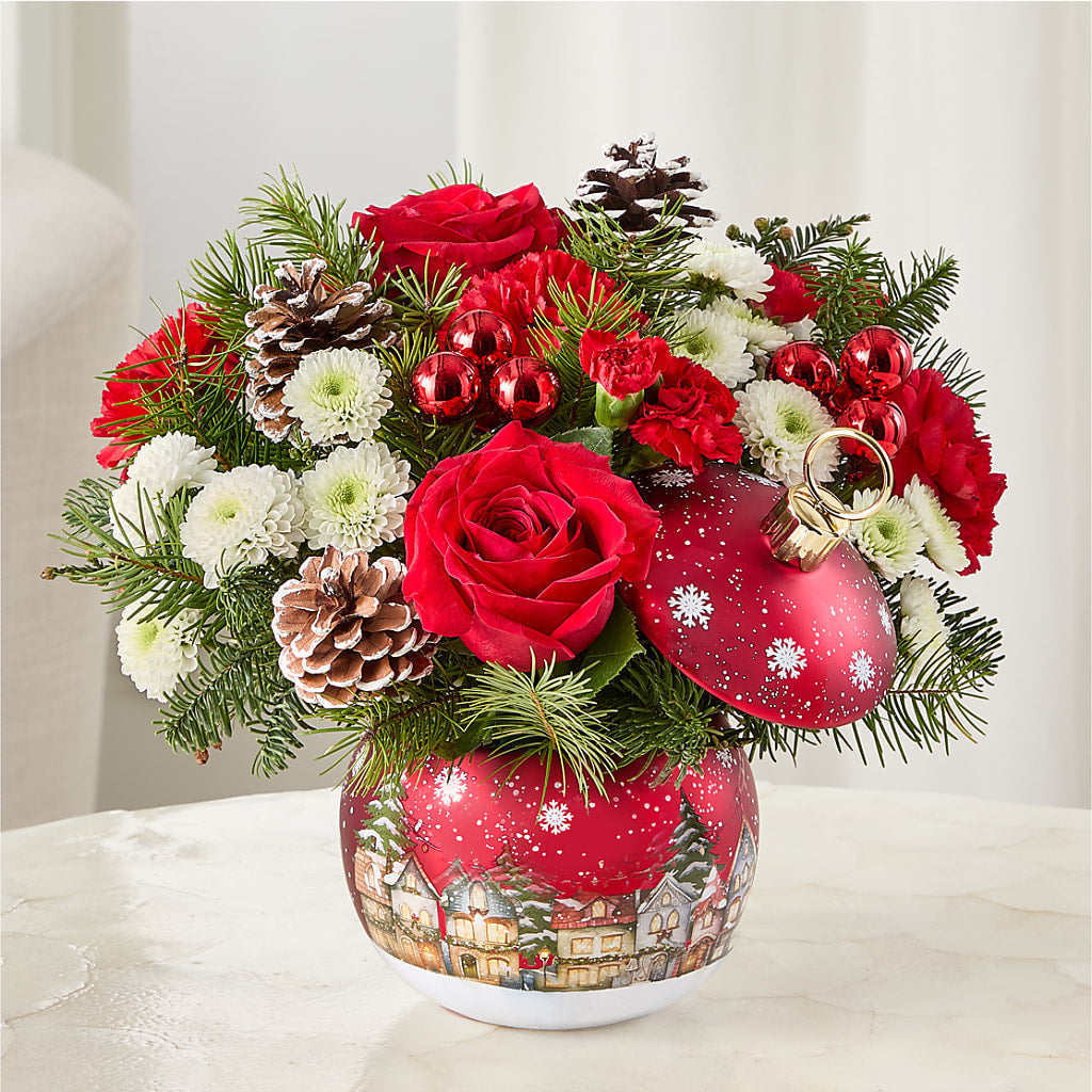 Christmas Carols Ornament –  Lovely Flowers And Gifts, Islip Terrace NY
