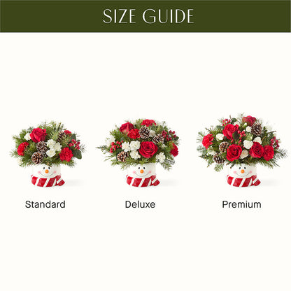Jolly Snowman Bouquet –  Lovely Flowers And Gifts, Islip Terrace NY