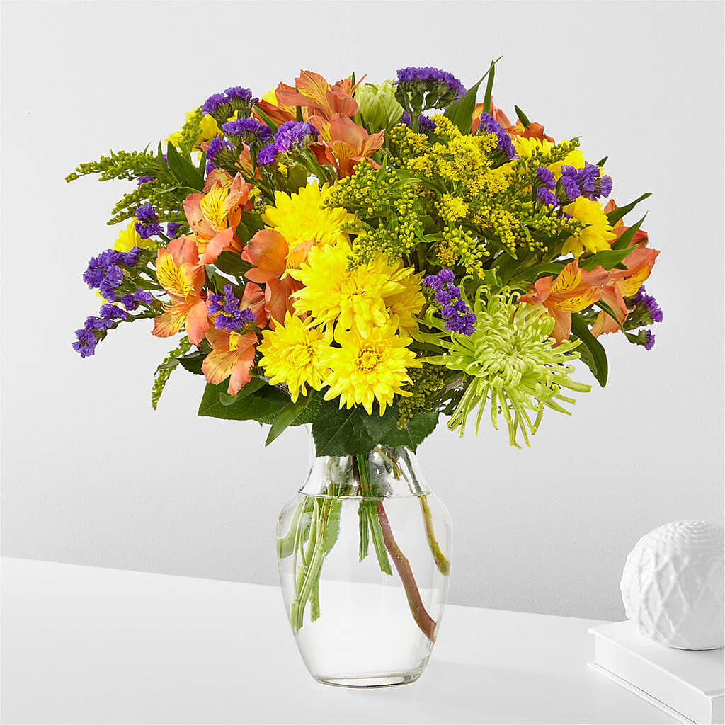 Marmalade Skies Bouquet –  Lovely Flowers And Gifts, Islip Terrace NY