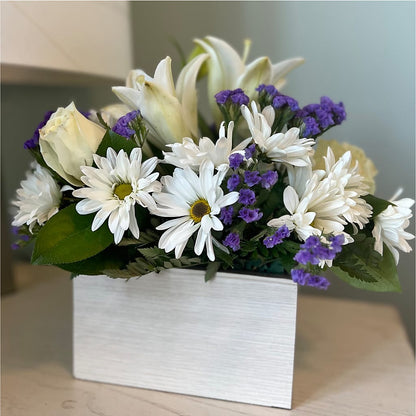 Beyond Blue Box Bouquet –  Lovely Flowers And Gifts, Islip Terrace NY