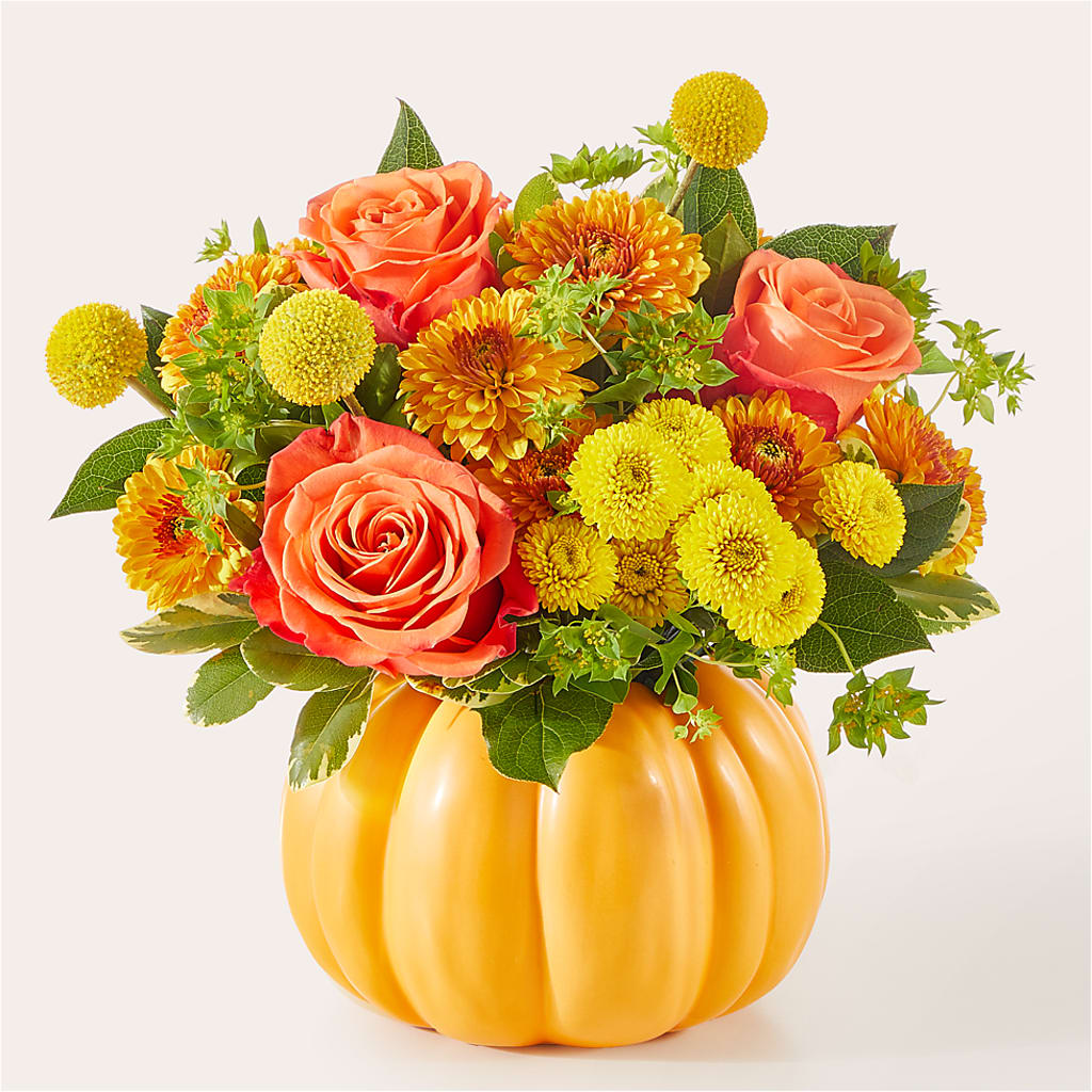 Gourdgeous Pumpkin –  Lovely Flowers And Gifts, Islip Terrace NY