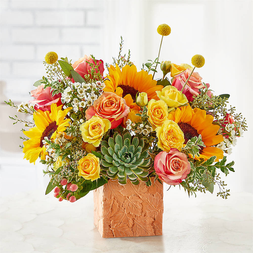 Sunflower Season Bouquet –  Lovely Flowers And Gifts, Islip Terrace NY