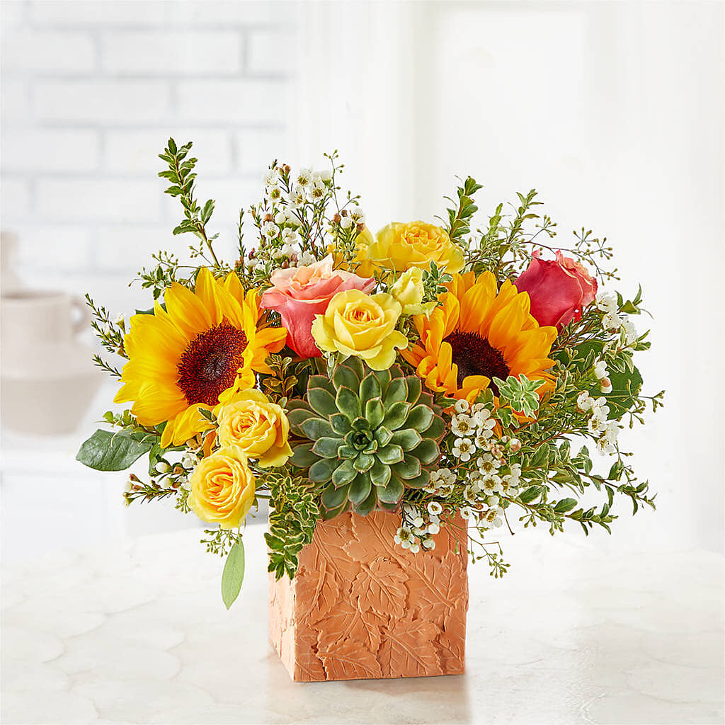 Sunflower Season Bouquet –  Lovely Flowers And Gifts, Islip Terrace NY