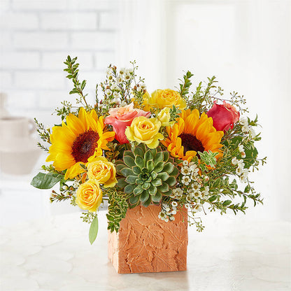 Sunflower Season Bouquet –  Lovely Flowers And Gifts, Islip Terrace NY