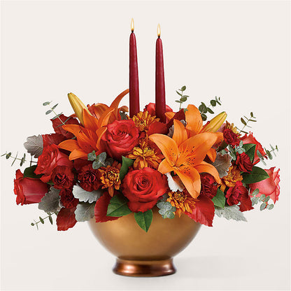 Fruits of Fall Centerpiece –  Lovely Flowers And Gifts, Islip Terrace NY