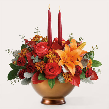 Fruits of Fall Centerpiece –  Lovely Flowers And Gifts, Islip Terrace NY