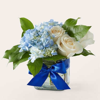 Sky Blue Delight Bouquet –  Lovely Flowers And Gifts, Islip Terrace NY