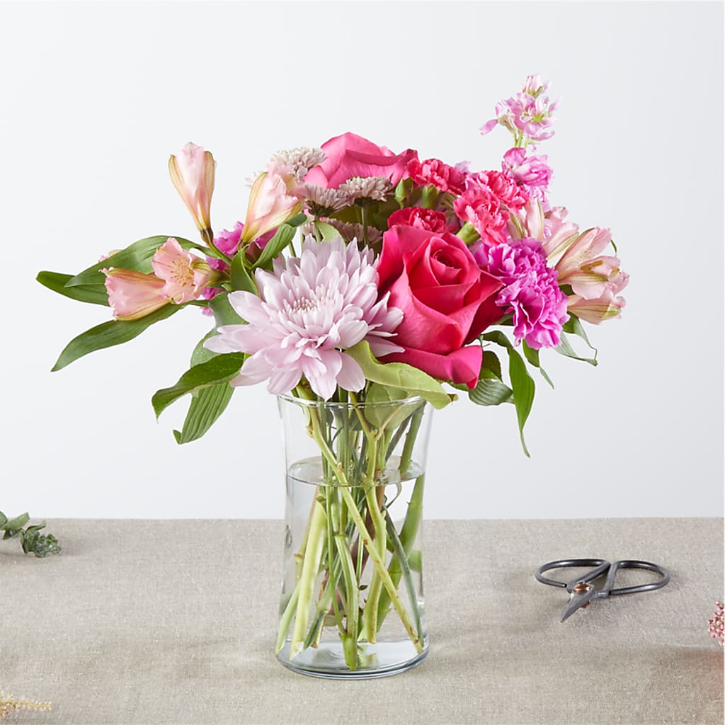 Pink Ribbon - A Florist Original –  Lovely Flowers And Gifts, Islip Terrace NY