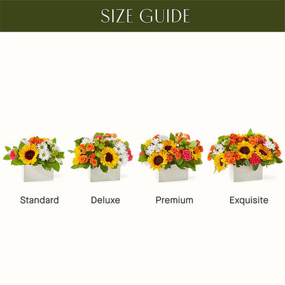 Sun-drenched Blooms Box Bouquet –  Lovely Flowers And Gifts, Islip Terrace NY