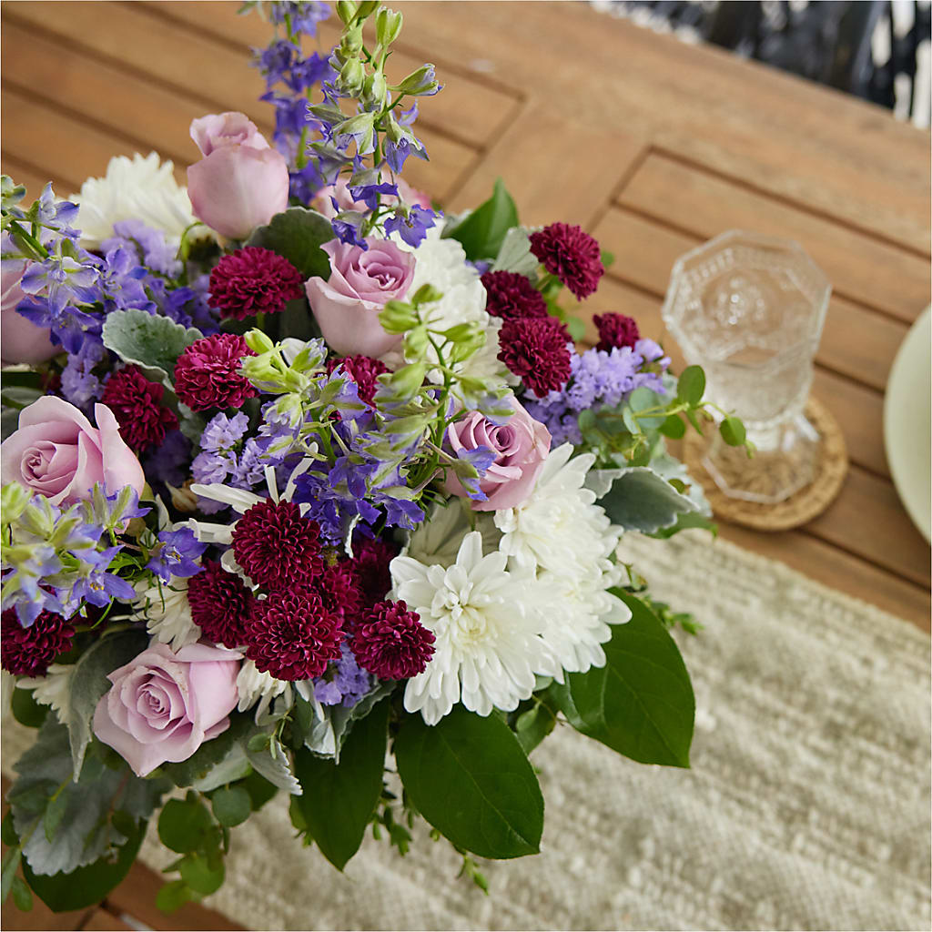 Violet Frost Bouquet –  Lovely Flowers And Gifts, Islip Terrace NY
