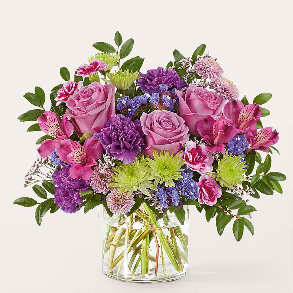 Glass Half Full Bouquet –  Lovely Flowers And Gifts, Islip Terrace NY