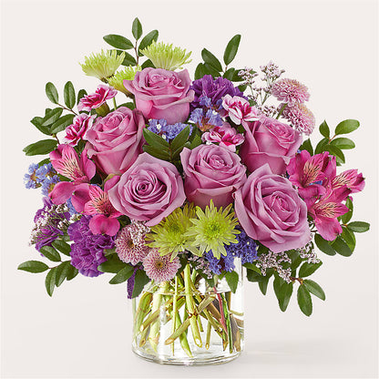 Glass Half Full Bouquet –  Lovely Flowers And Gifts, Islip Terrace NY