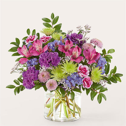 Glass Half Full Bouquet –  Lovely Flowers And Gifts, Islip Terrace NY