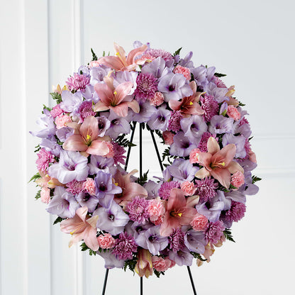 Beloved Friend Wreath –  Lovely Flowers And Gifts, Islip Terrace NY