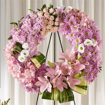 Gift of Warmth Wreath –  Lovely Flowers And Gifts, Islip Terrace NY